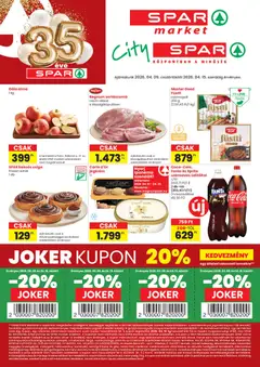 Spar Market akciós újság - amely érvényes a következő dátumtól: 09.04.2026