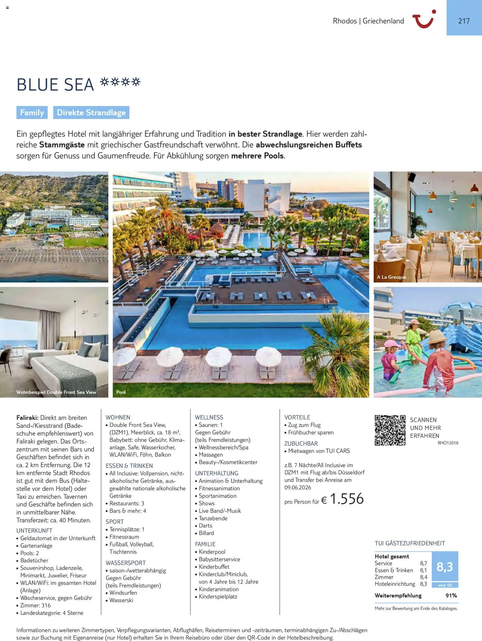 TUI Prospekt Südeuropa & Nordafrika 2026/27 – gültig ab 03.03.2026 | Seite: 217 | Produkte: Babybett