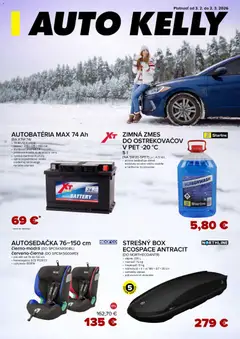 Auto Kelly leták platný od 03.02.2026