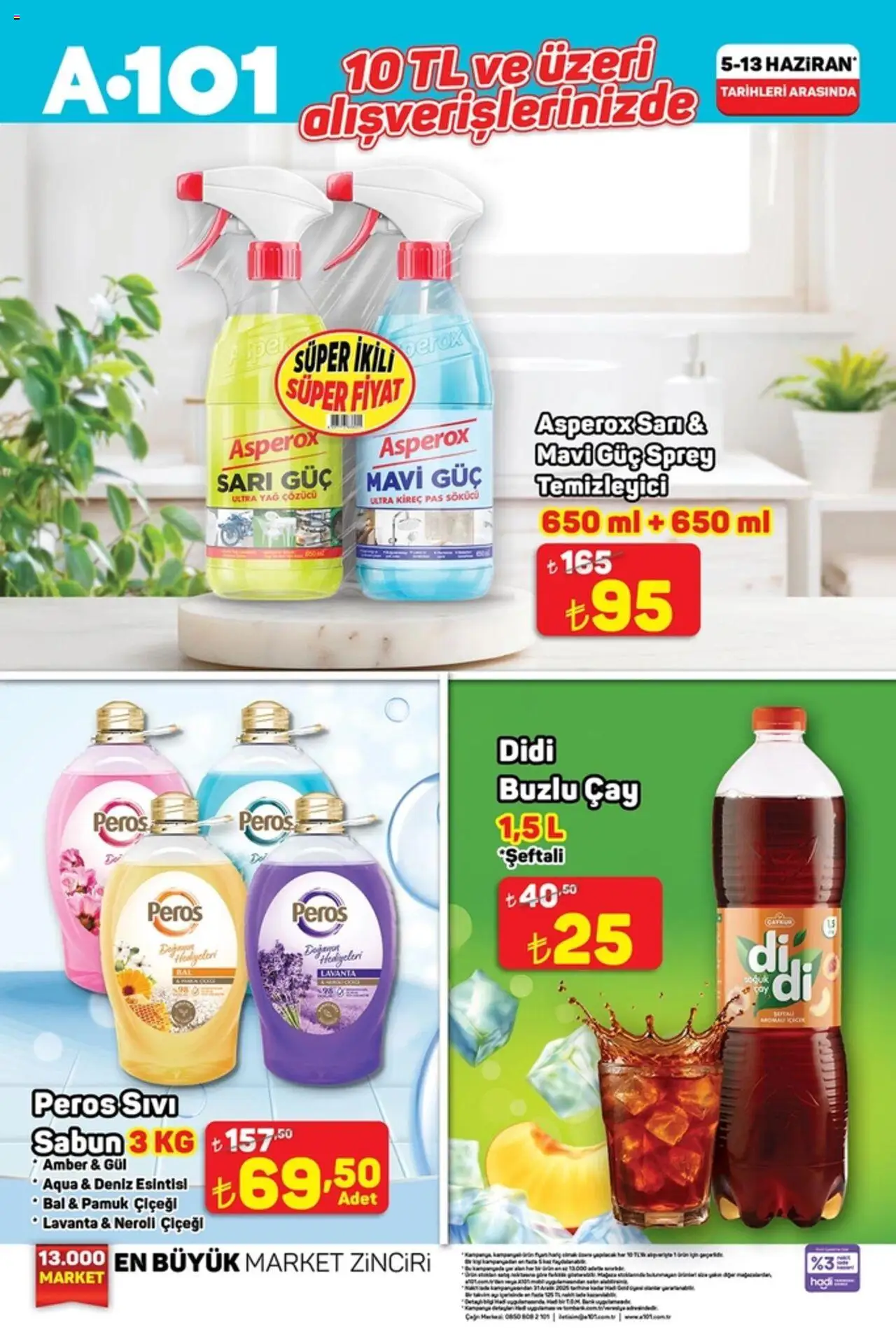 A101 Katalog - 05.06.2025 tarihinden itibaren geçerlidir | Sayfa: 4 | Ürünler: Çay, Yağ, Yağ çözücü, Şeftali