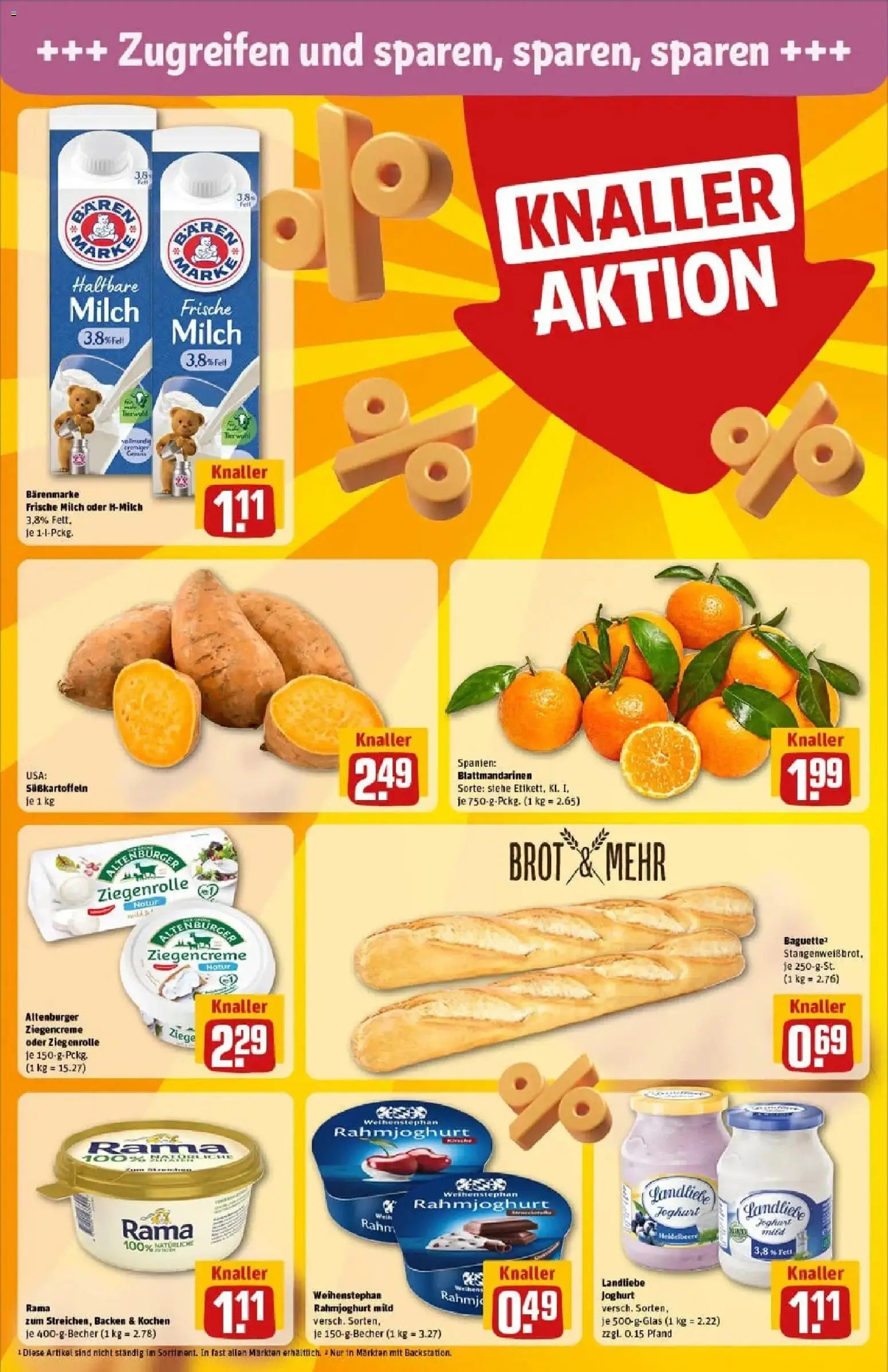 Rewe prospekt Elsterwerda	 – gültig ab 18.01.2026 | Seite: 6 | Produkte: Margarine, Rama, Joghurt, Landliebe joghurt