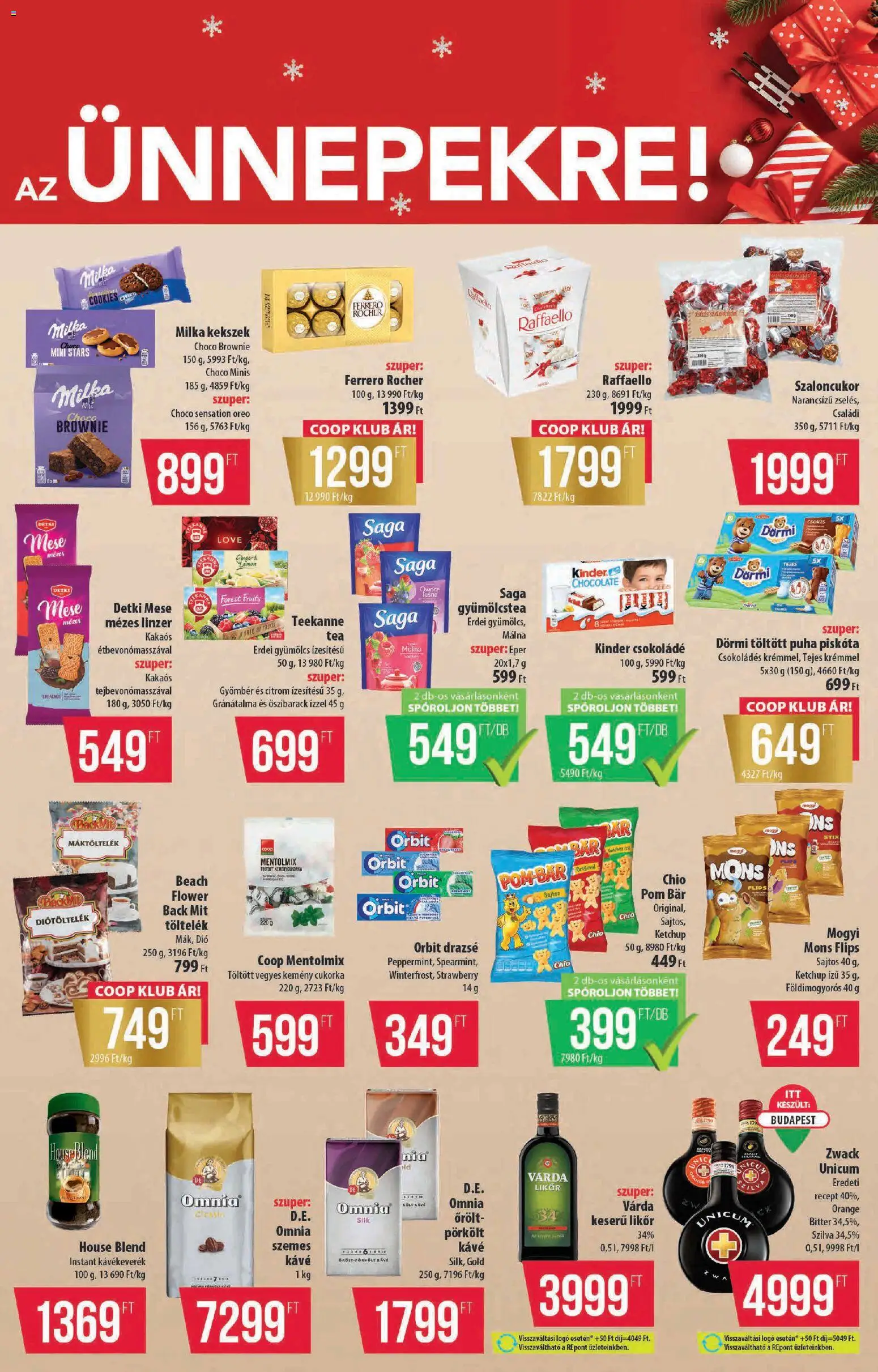 COOP akciós ujság - amely érvényes a következő dátumtól: 06.11.2025 | Oldal: 9 | Termékek: Szilva, Gyümölcstea, Gránátalma, Citrom