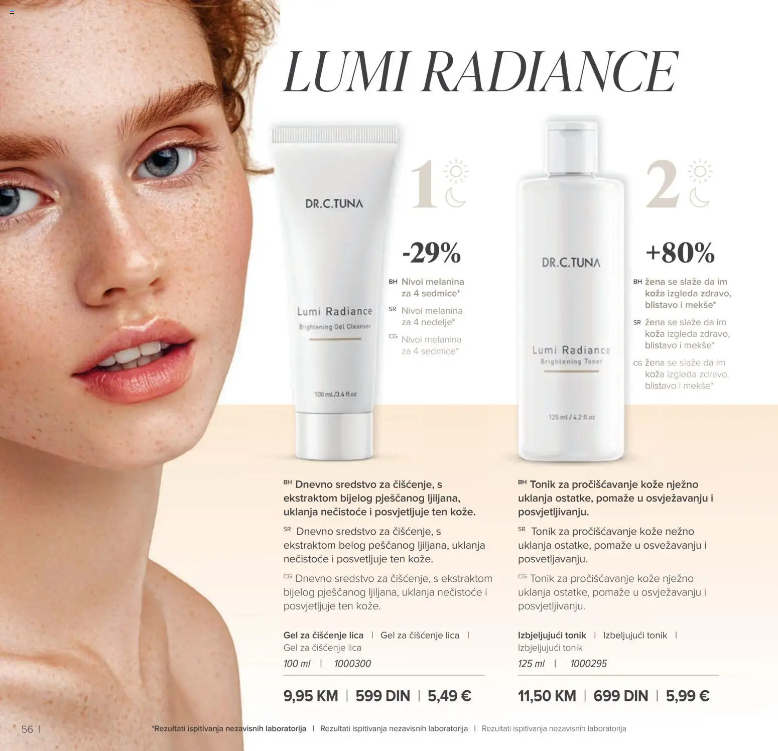 Farmasi katalog - važi od 01.03.2026 | Strana: 56 | Proizvode: Toner, Tonik