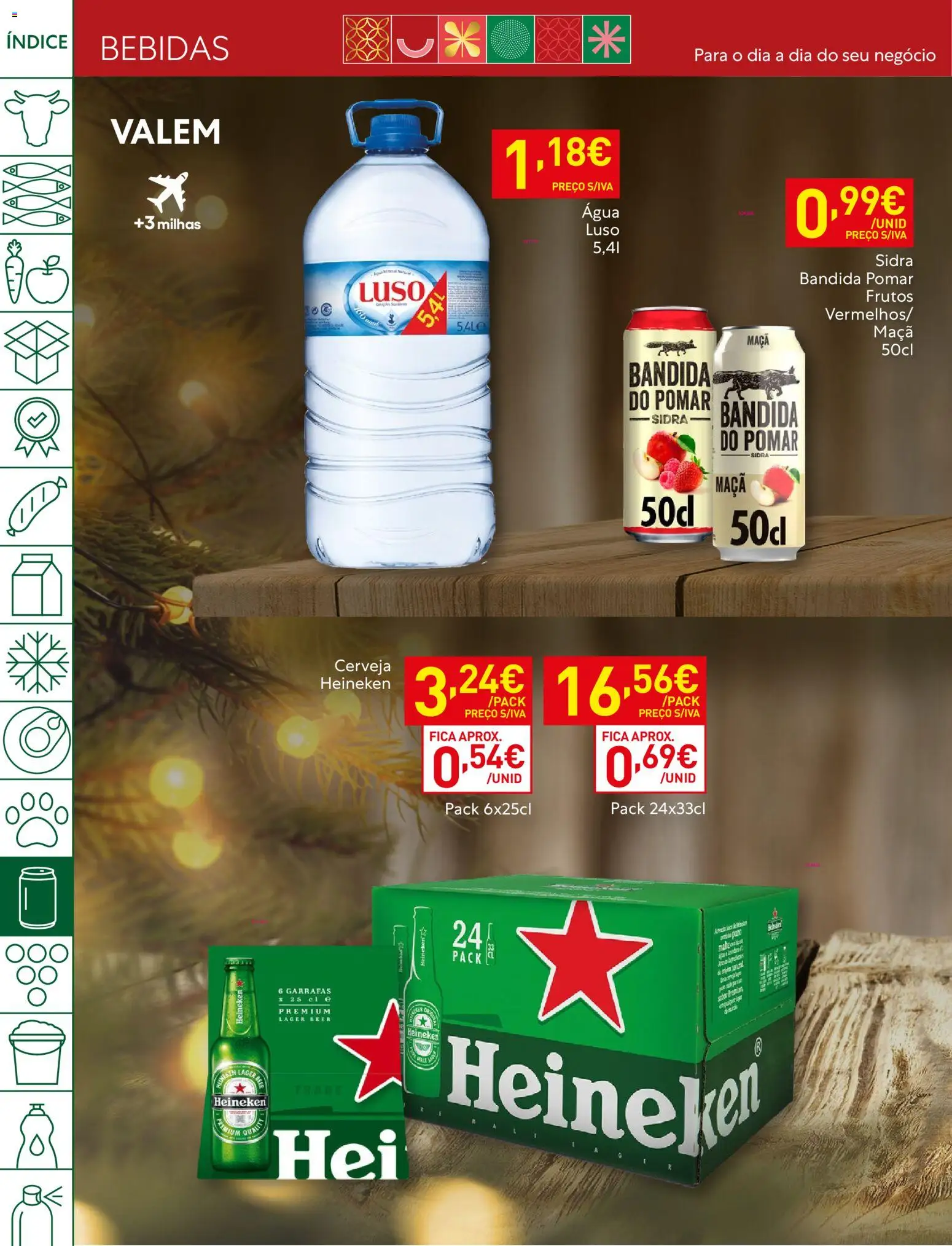 Recheio folheto │ válido de 11.11.2025 | Página: 28 | Produtos: Agua, Maça, Cerveja
