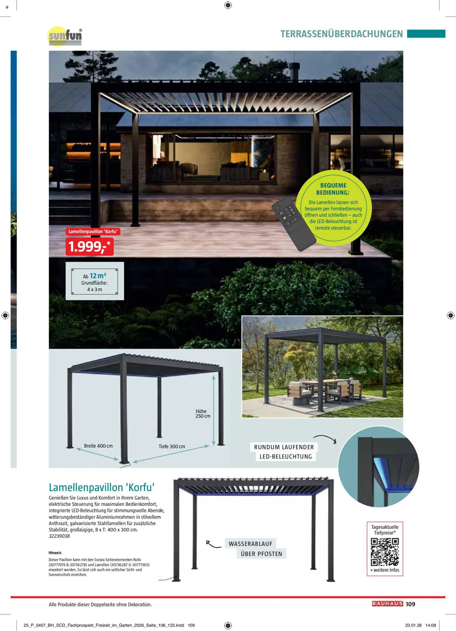 Bauhaus Freizeit im Garten gültig ab 01.05.2026 | Seite: 109