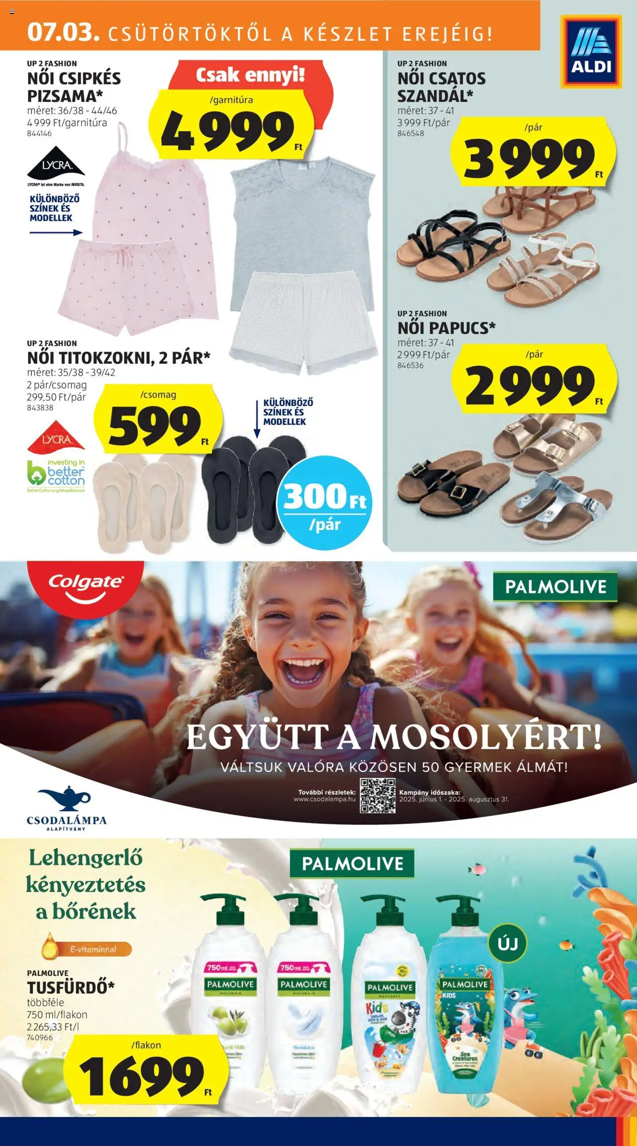Aldi akciós ujság - amely érvényes a következő dátumtól: 03.07.2025 | Oldal: 3