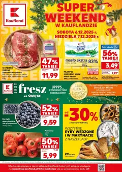 Pogląd oferty "Kaufland gazetka - Super Weekend" - ważna od 06.12.2025