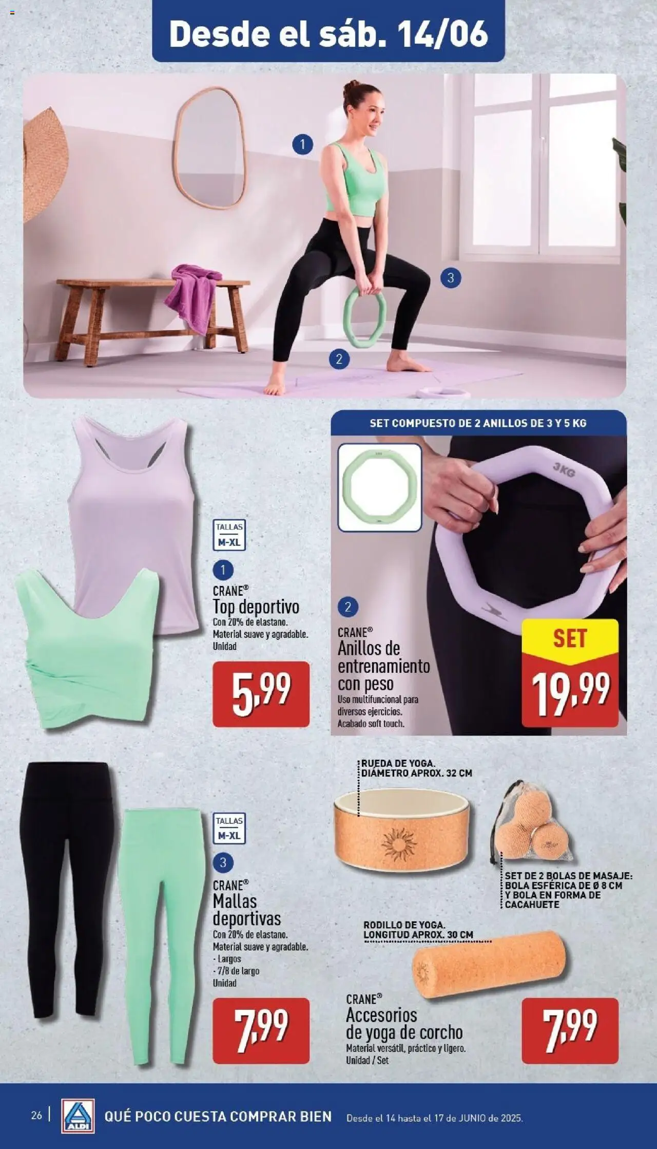 Aldi folleto Península │ válido desde el 09.06.2025 | Página: 26 | Productos: Anillos, Peso