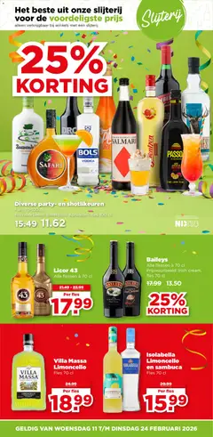 Baileys, Alle flessen à 70 cl Prijsvoorbeeld: Irish cream, fles 70 cl - Voorbeeld van een folder van Plus, geldig van 18.02.2026 | Pagina: 36