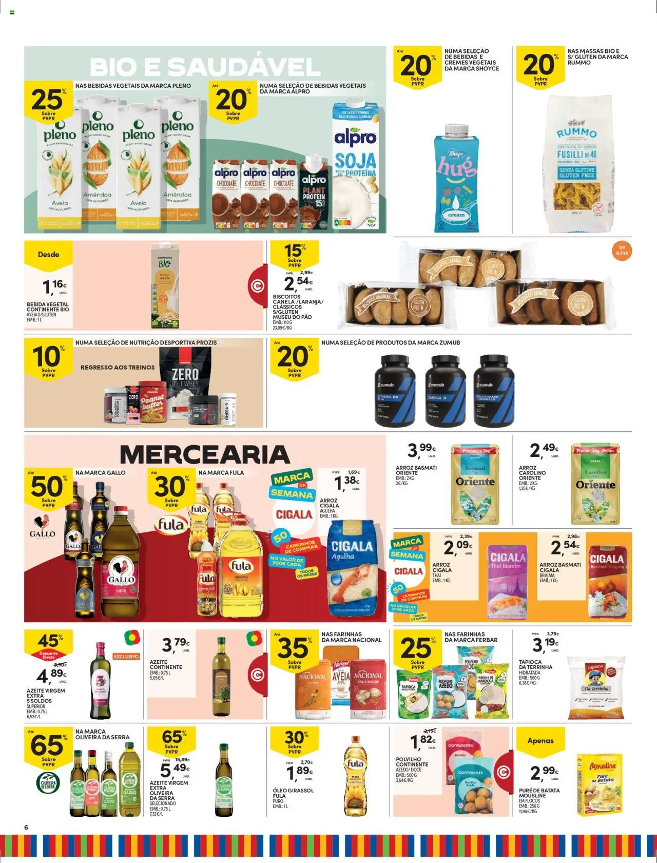 Continente - Madeira │ válido de 30.09.2025 | Página: 6 | Produtos: Batata, Pão, Chocolate, Massa