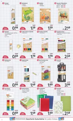Rossmann Schreibwaren-prospekt - gültig ab dem 30.06.2025 | Seite: 13 | Produkte: Pinsel