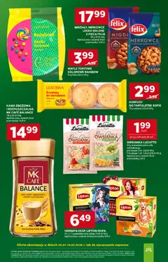 Pogląd oferty "Stokrotka Gazetka" - ważna od 12.02.2026 | Strona: 27 | Produkty: Wafle, Stokrotka, Wafle tortowe, Kawa
