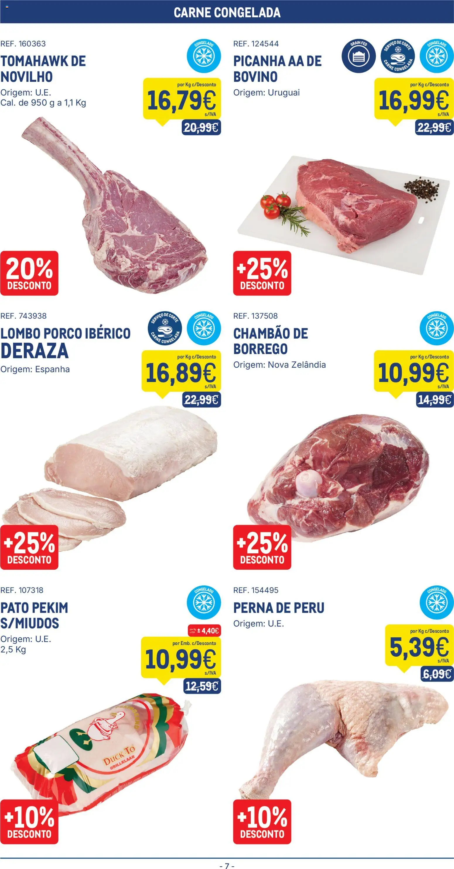 Makro folheto │ válido de 10.03.2026 | Página: 7 | Produtos: Peru, Lombo, Carne