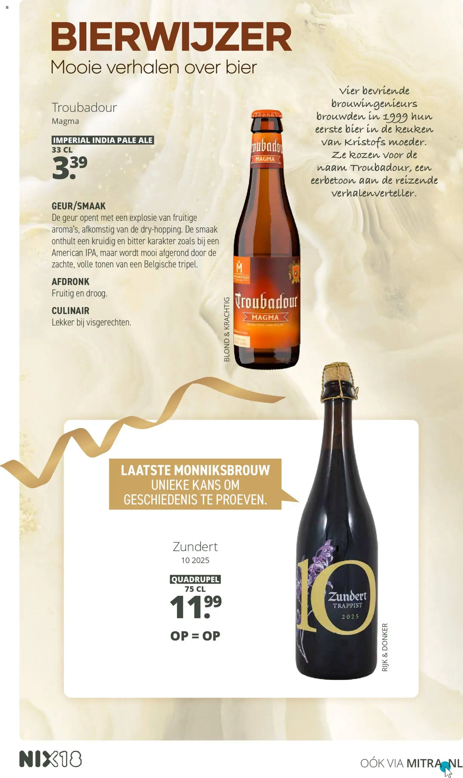 {H1} | Pagina: 17 | Producten: Bier, Geur