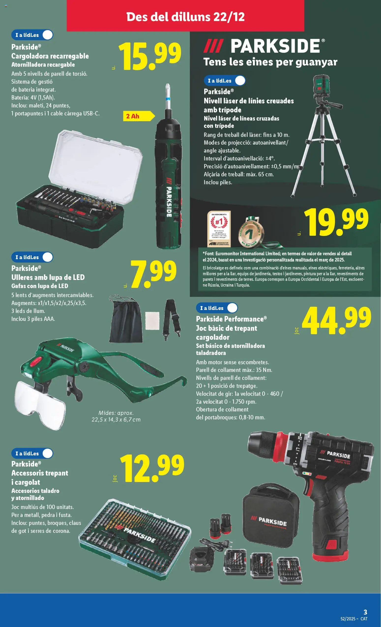 Lidl folleto de bazar │ válido desde el 22.12.2025 | Página: 7 | Productos: Cable, Batería