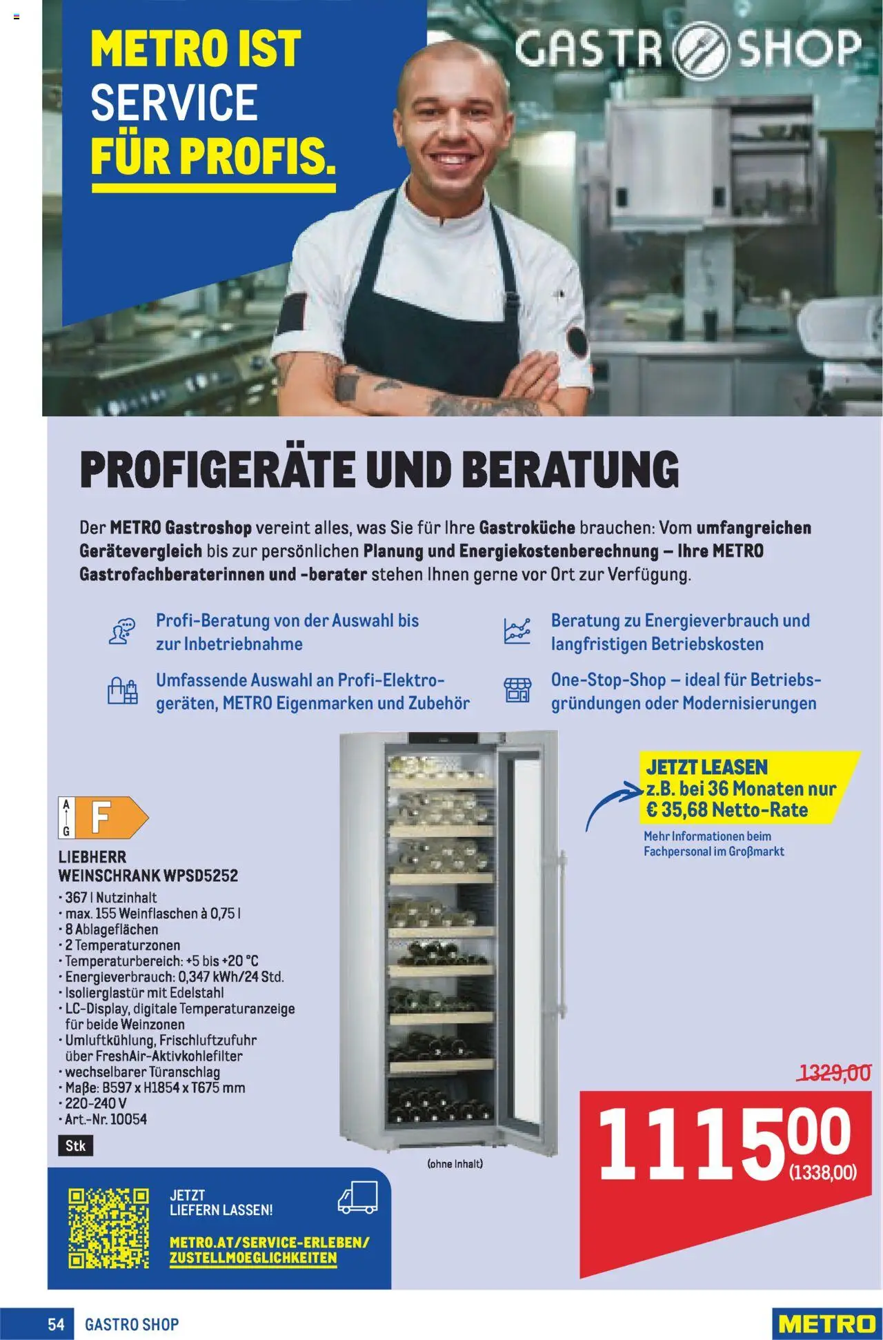 Metro Angebote Profi gültig ab 07.08.2025 | Seite: 54