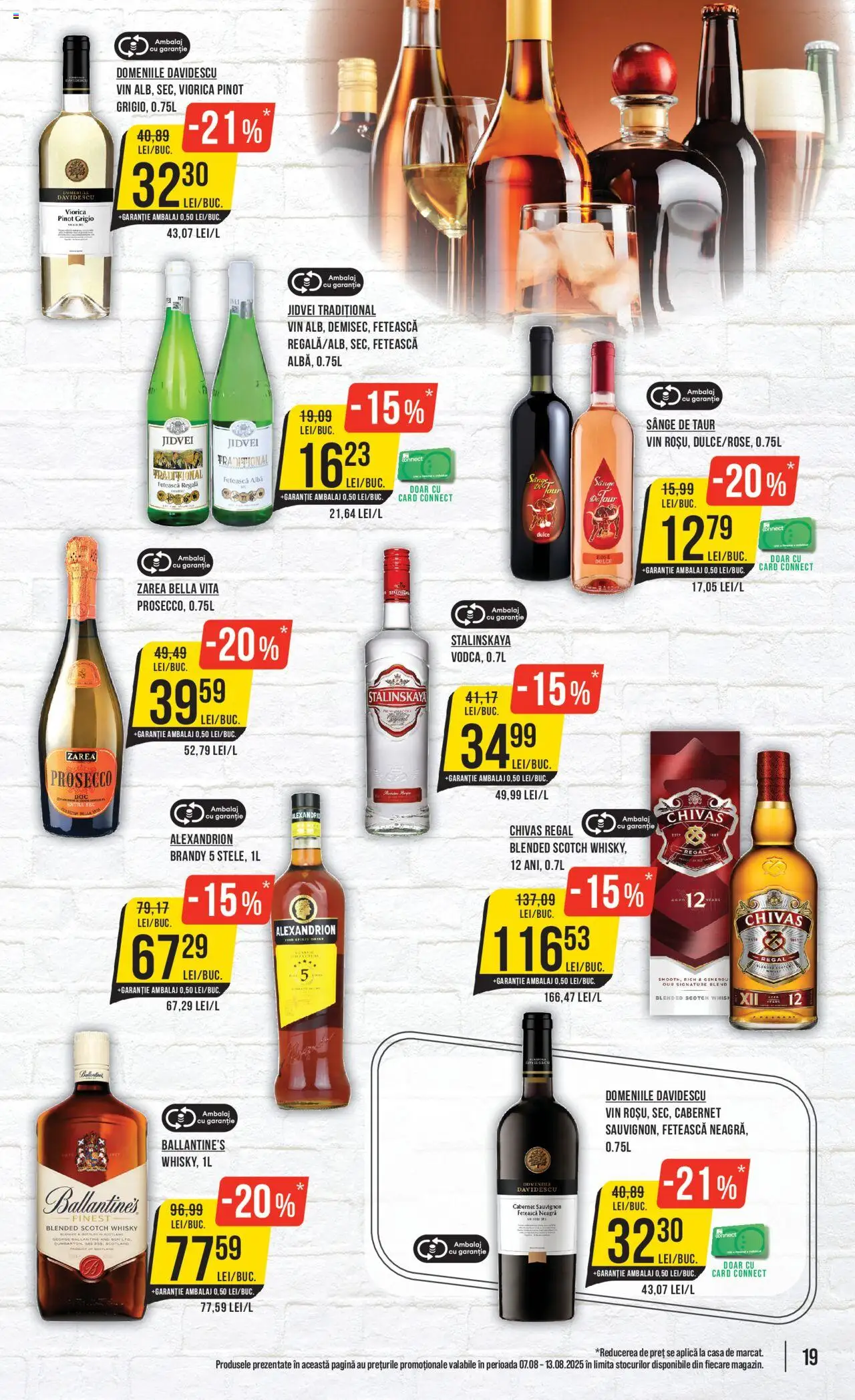 Catalog Mega Image – valabil de la 07.08.2025 | Pagină: 19 | Produse: Prosecco, Vin