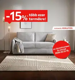 XXXLutz Akciós újság - amely érvényes a következő dátumtól: 12.02.2026