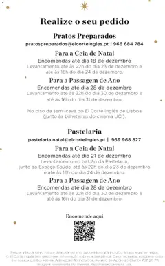 Pré-visualização El Corte Ingles folheto válido de 27.11.2025 | Página: 8 | Produtos: Pratos