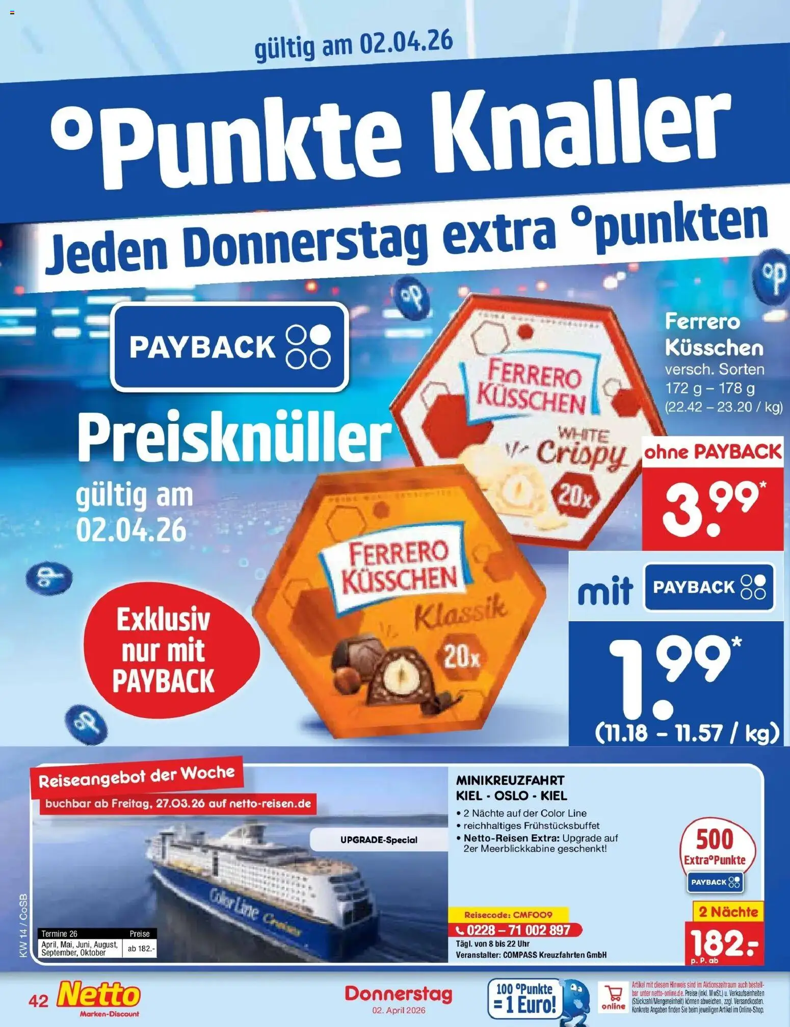 Netto Marken-Discount Prospekt Bitterfeld-Wolfen	 – gültig ab 29.03.2026 | Seite: 56 | Produkte: Uhr