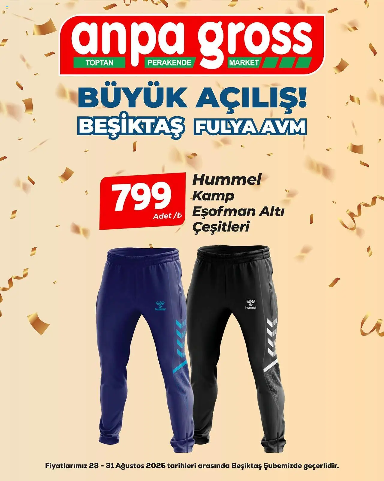 Anpa Gross Büyük Açılış - 23.08.2025 tarihinden itibaren geçerlidir | Sayfa: 97