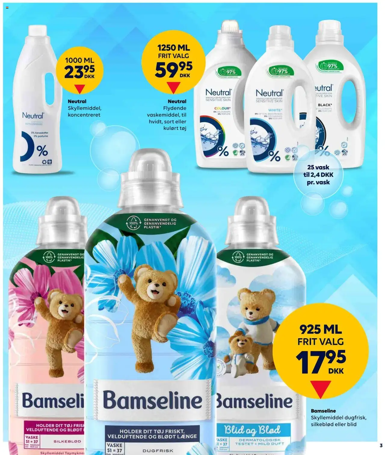 Bordershop Tilbudsavis gyldig fra 13.08.2025 | Side: 3 | Produkter: Parfume, Duft, Skyllemiddel, Tøj