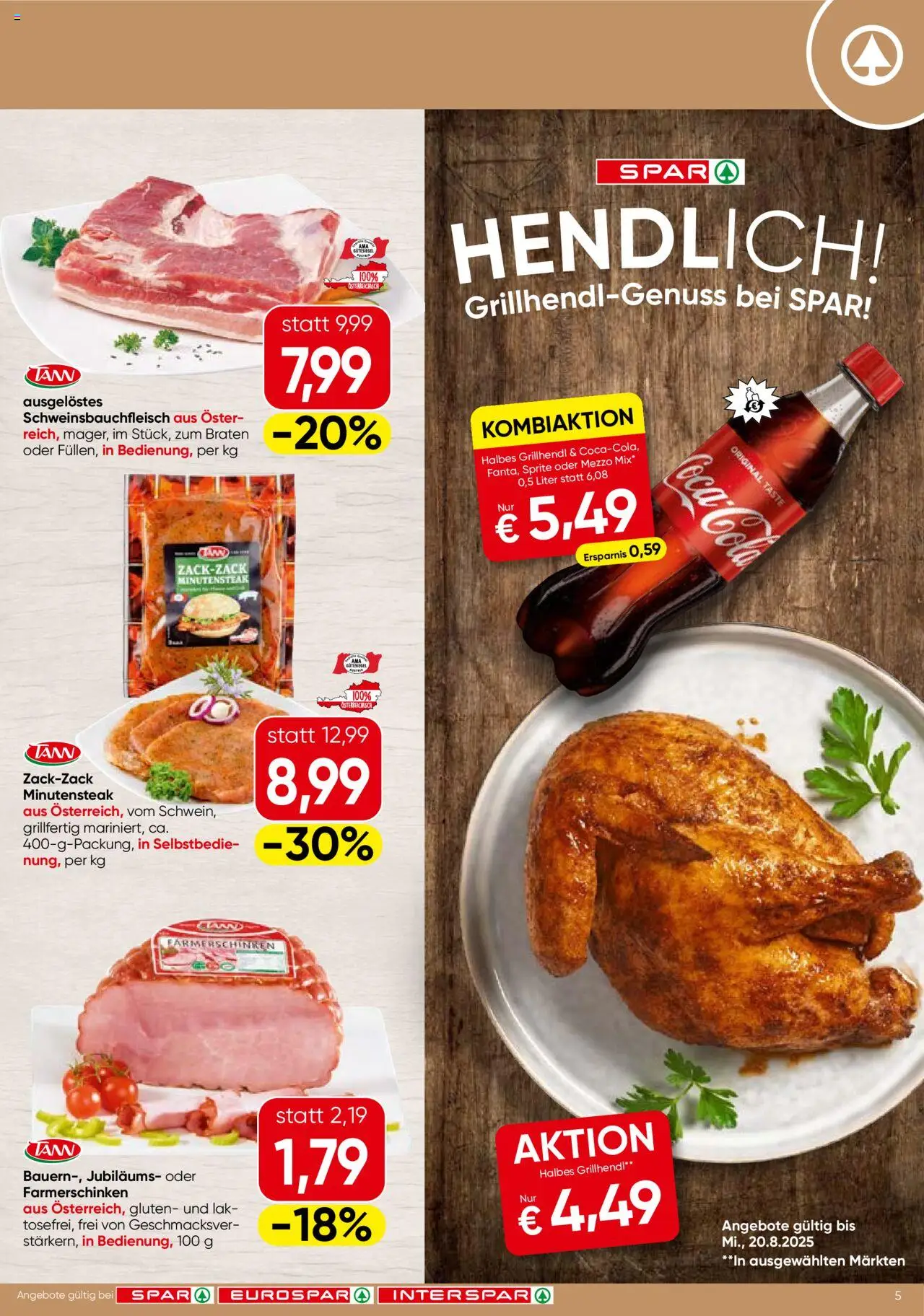 Spar Flugblatt - Burgenland gültig ab 24.07.2025 | Seite: 5