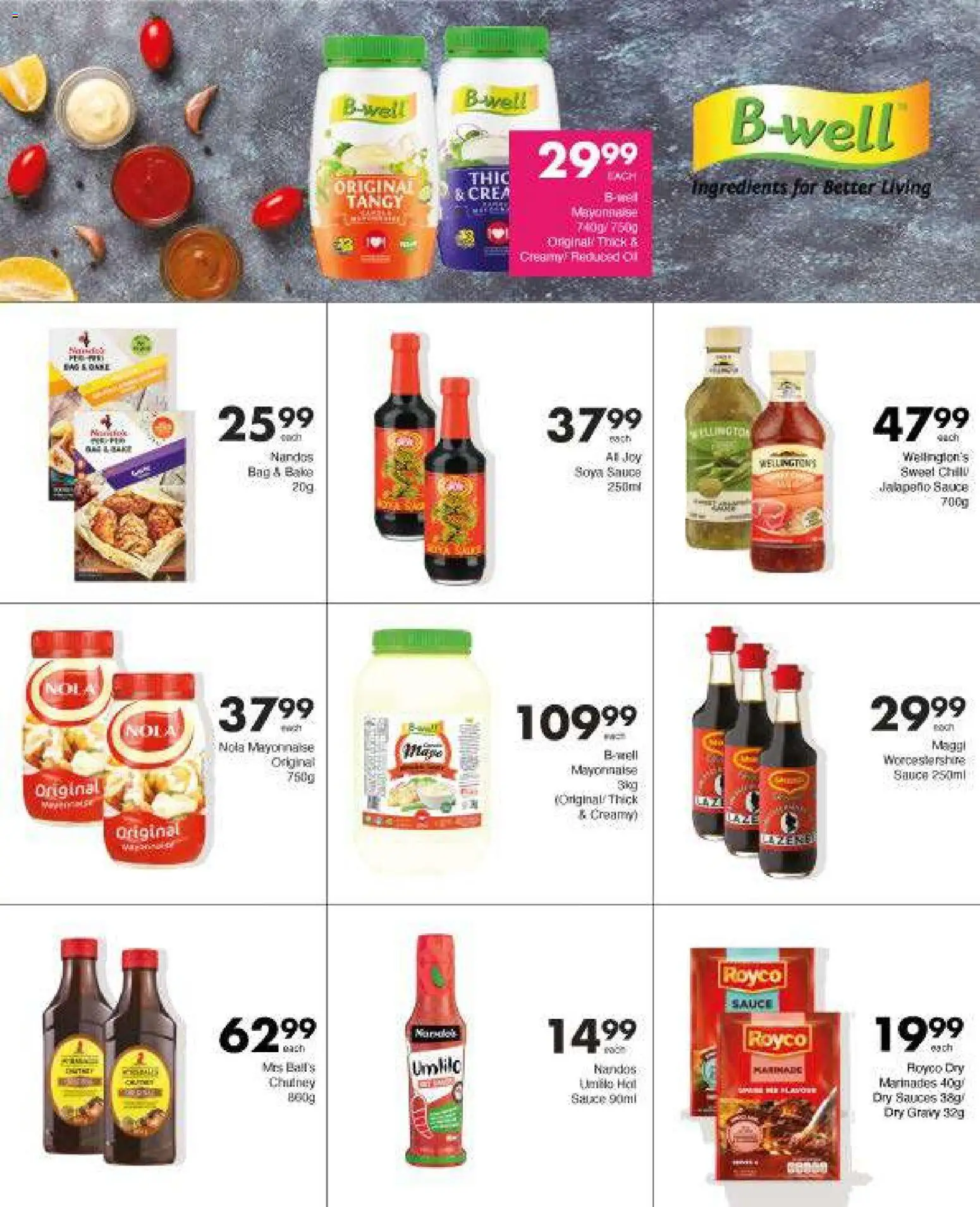 New Save catalogue – valid from 15.01.2026 | Page: 26 | Products: Bag, Sauces, Gravy, Mayonnaise