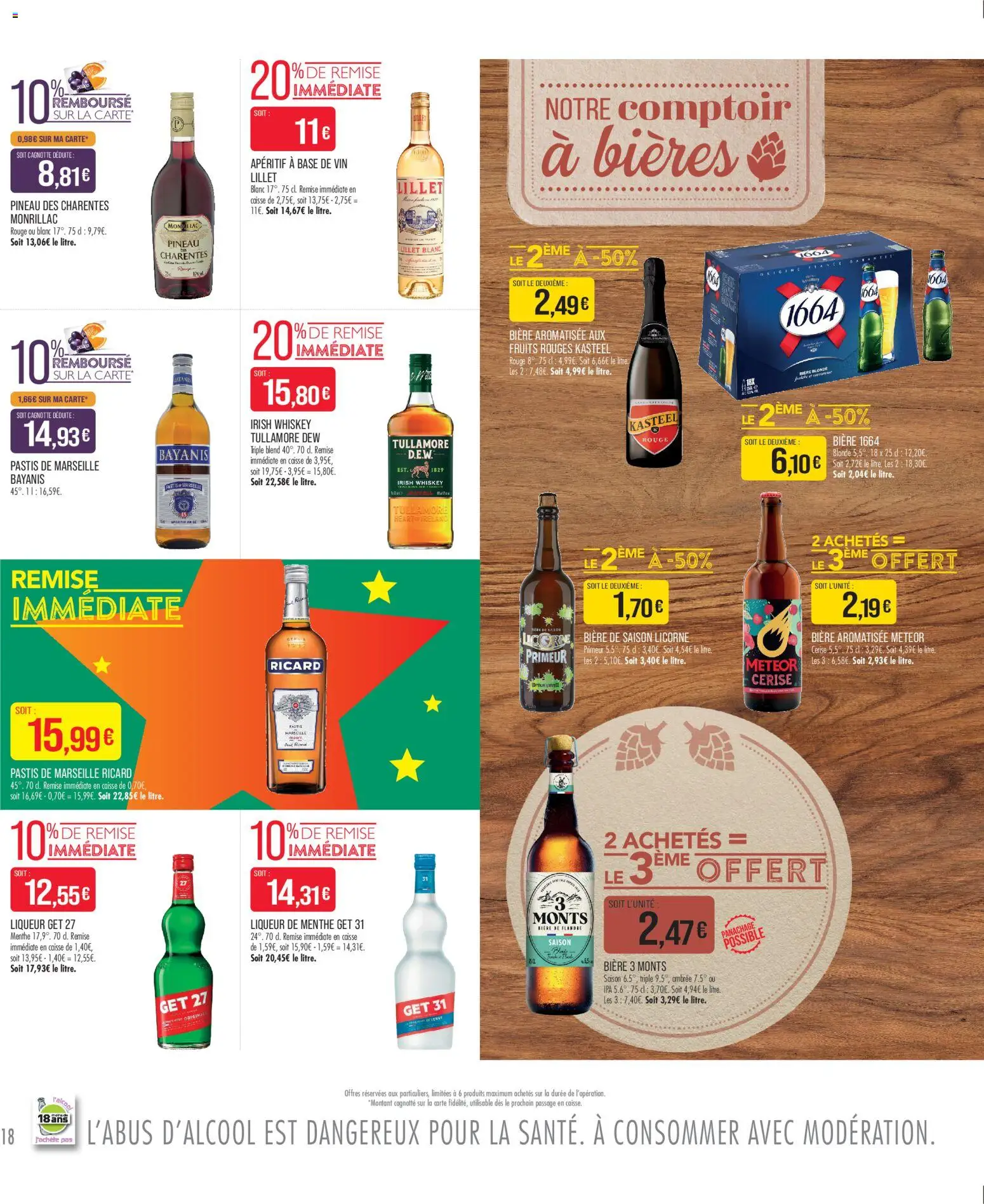 {H1} | Page: 20 | Produits: Ricard, Pastis, Liqueur de Menthe, Liqueur