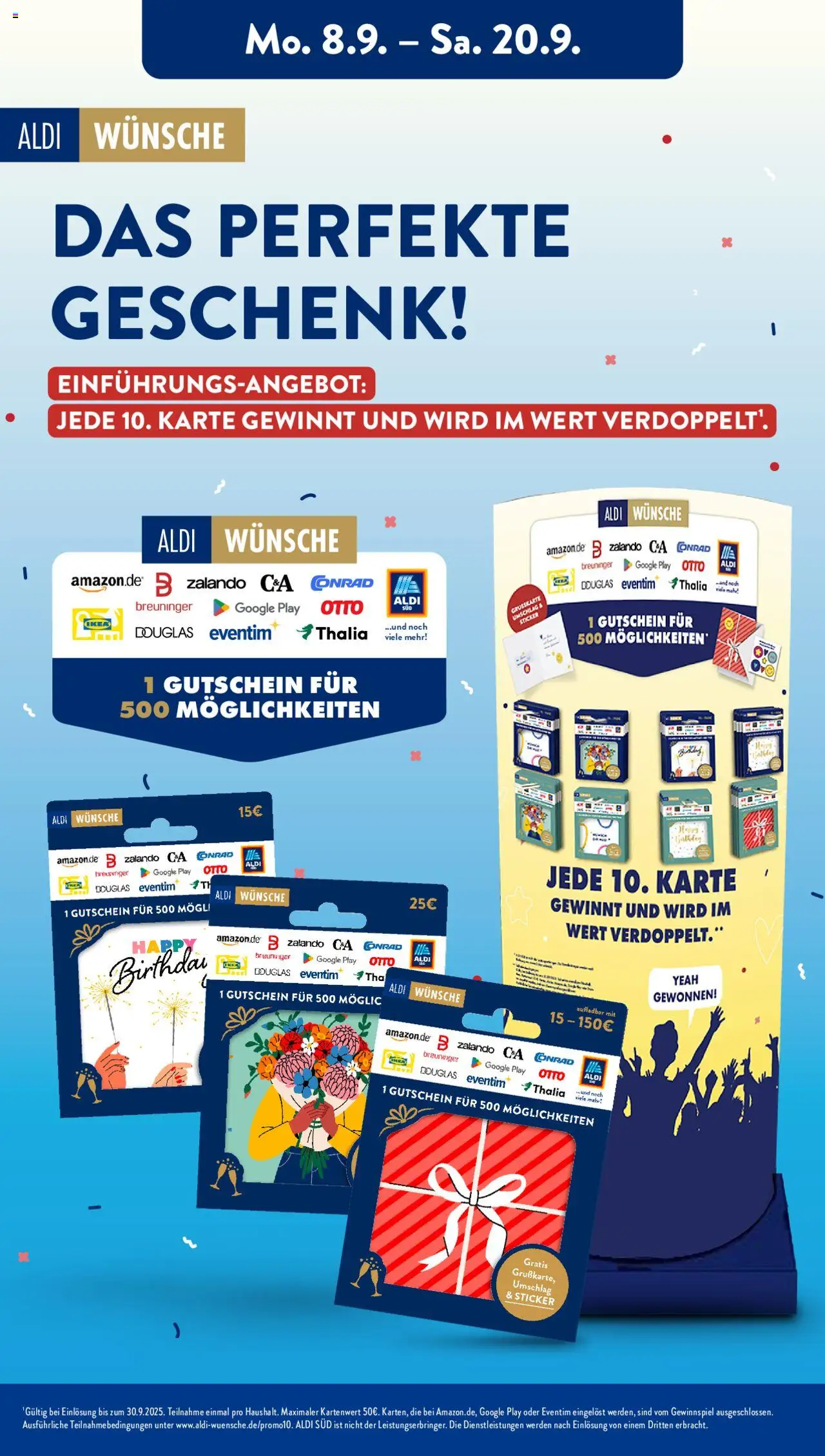 Aldi Süd Prospekt 	 - gültig ab dem 08.09.2025 | Seite: 30