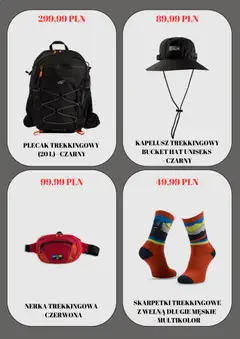 Pogląd oferty "4F promocje" - ważna od 13.03.2026 | Strona: 5 | Produkty: Plecak, Kapelusz, Skarpetki