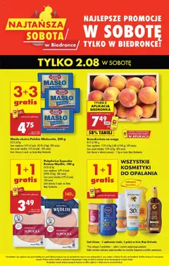 Pogląd oferty "Biedronka gazetka - Najtańsza sobota" - ważna od 02.08.2025