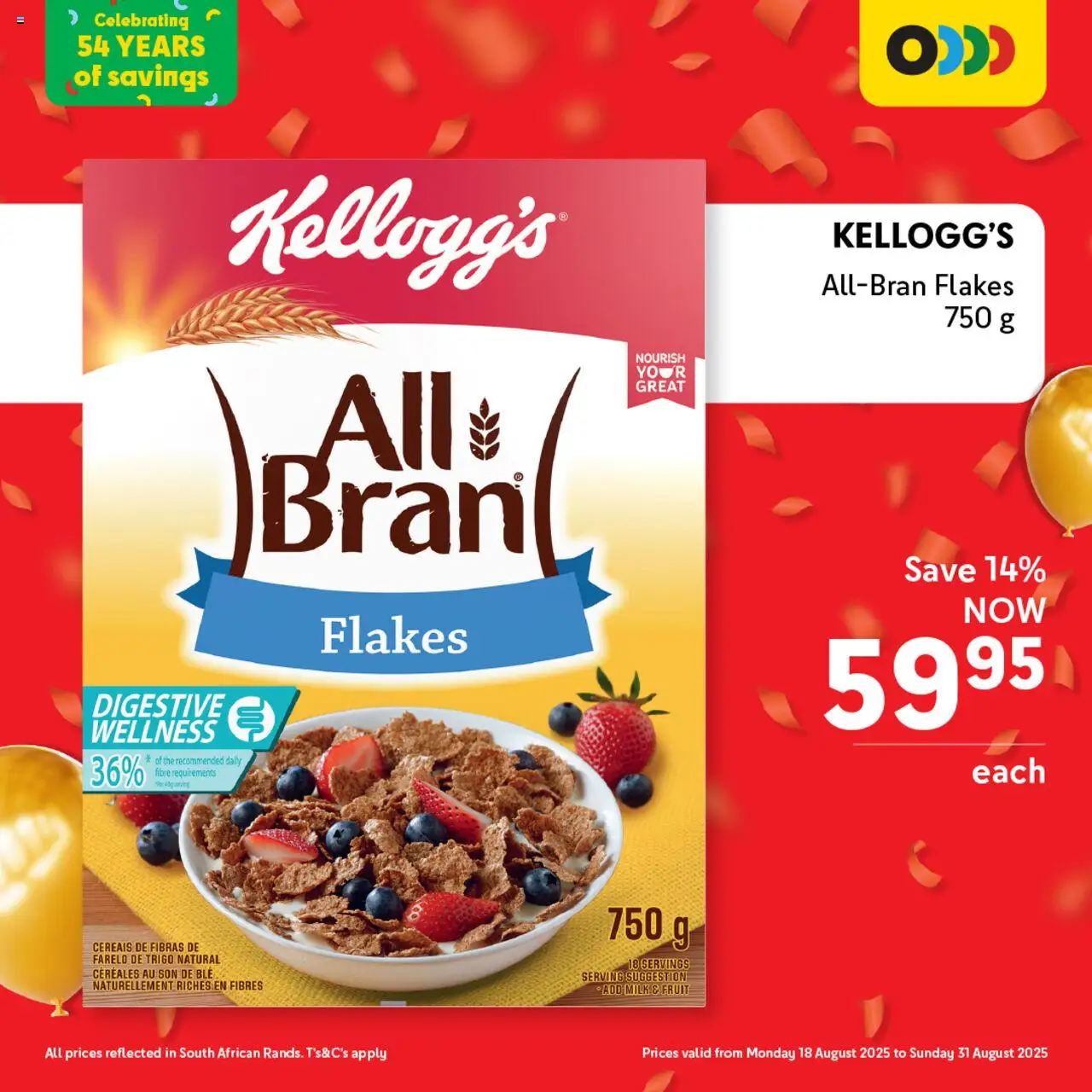 Makro After Party Breakfast  │ valid from 18.08.2025 | Page: 4 | Products: Milk, Flakes, Fruit