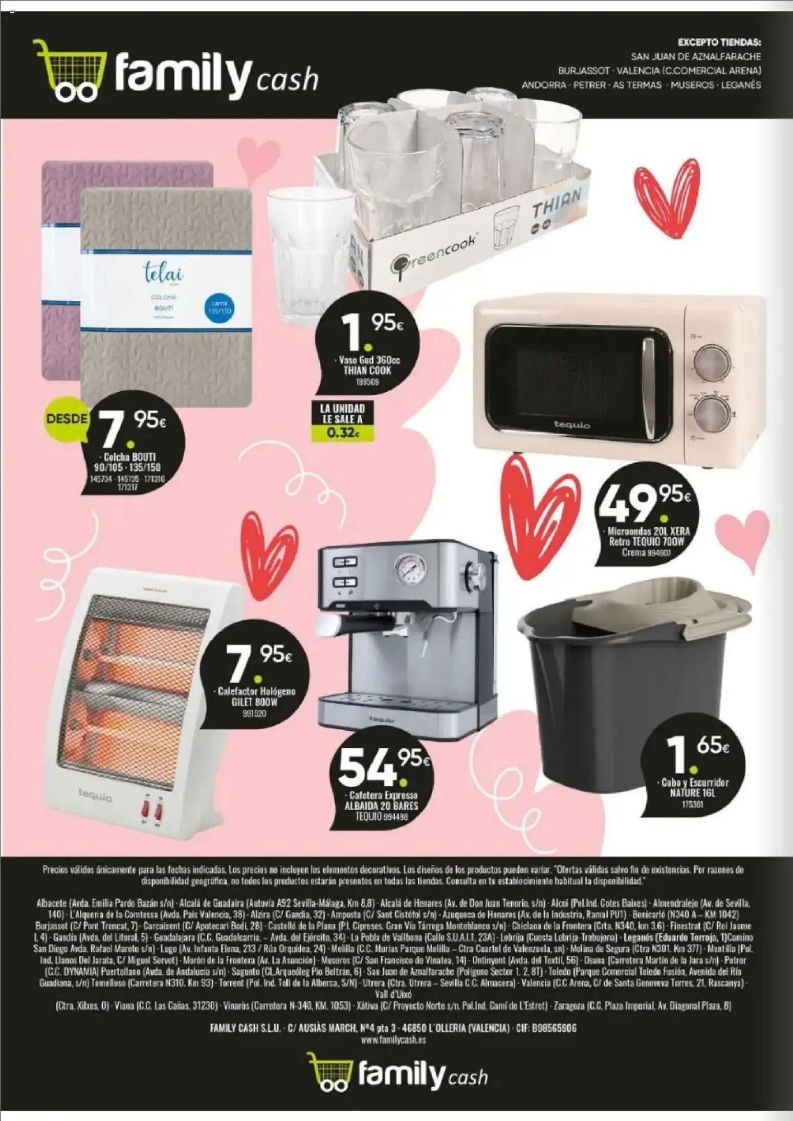 Family Cash folleto │ válido desde el 09.02.2026 | Página: 20 | Productos: Crema, Cafetera, Colcha