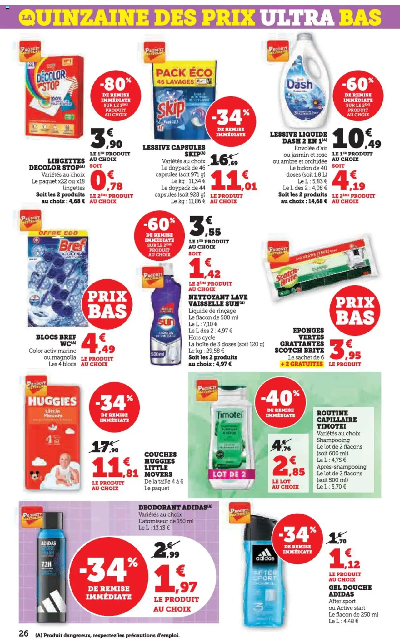  | Page: 26 | Produits: Gel douche, Lessive Liquide, Orchidée, Douche