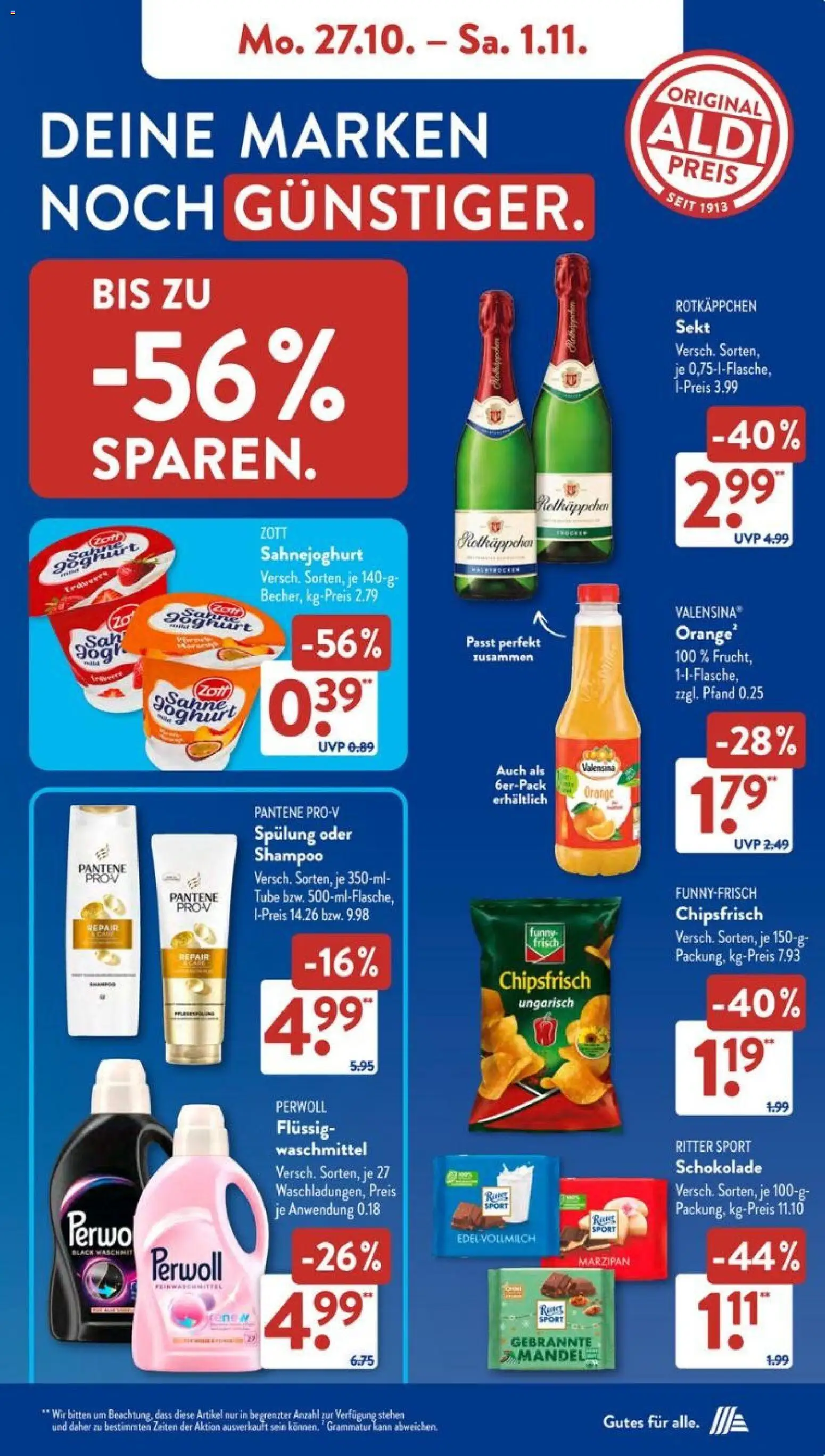 Aldi Süd Prospekt 	 – gültig ab 27.10.2025 | Seite: 13 | Produkte: Haribo, Burger, Schnitzel, Paprika