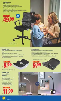 Lidl catálogo de bazar VAL │ válido desde el 11.08.2025 | Página: 22 | Productos: Funda, Galette de chaise, Silla, Lámpara
