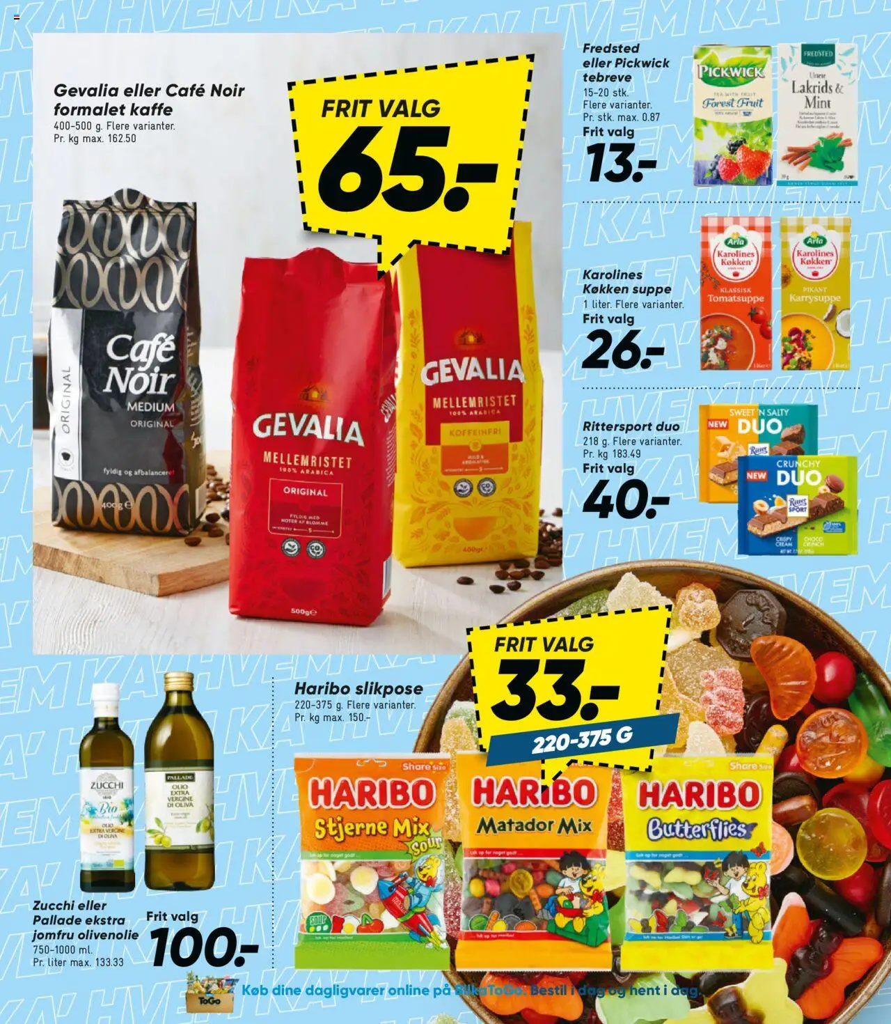 Bilka tilbudsavis – gyldig fra 19.09.2025 | Side: 25 | Produkter: Kaffe, Lakrids, Suppe, Olivenolie