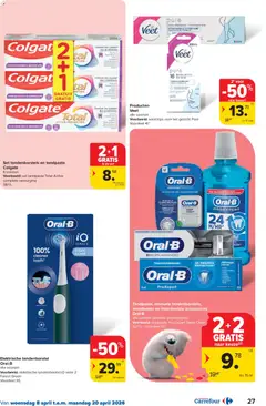 Carrefour folder week 15 - Voorbeeld van een folder van Carrefour, geldig van 08.04.2026 | Pagina: 27