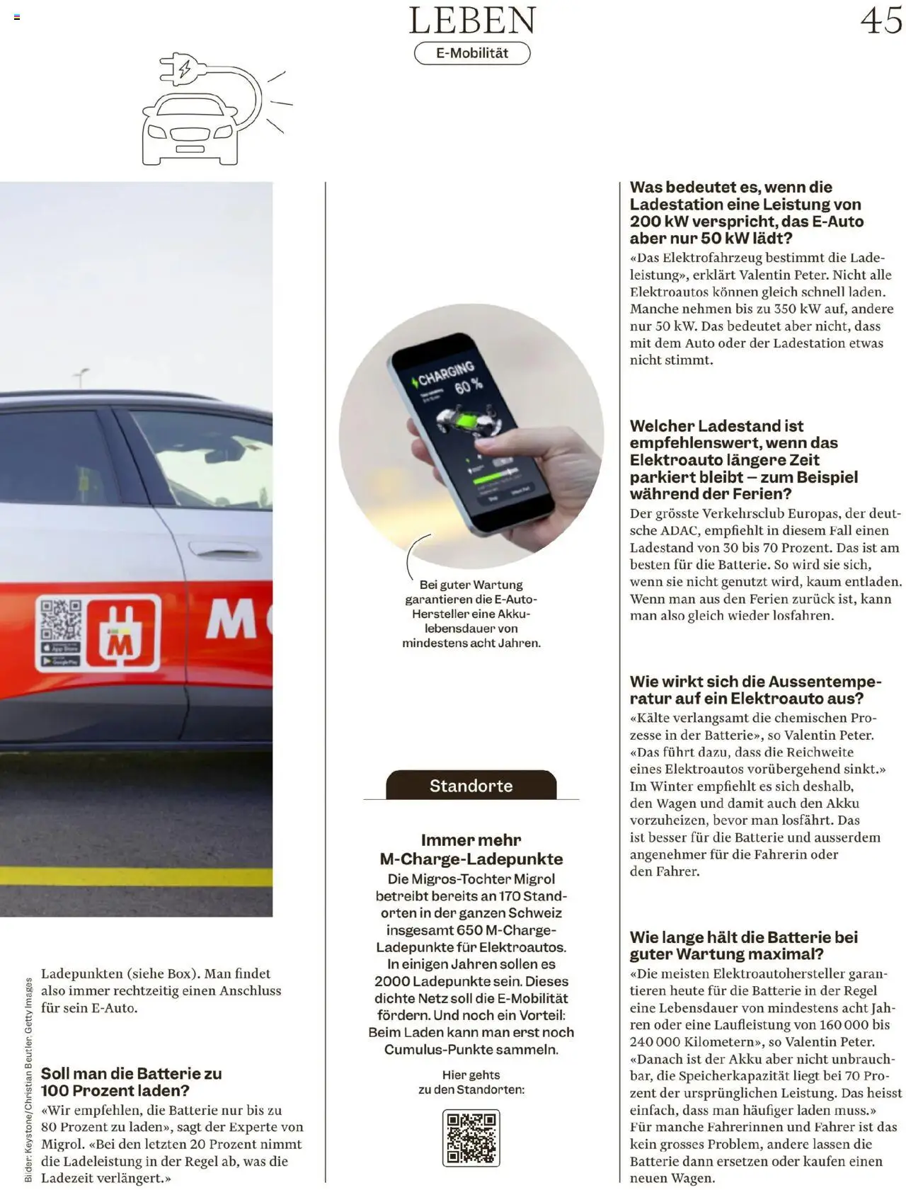 Migros - Magazin ab 25.08.2025 | Seite: 45 | Produkte: Batterie, Insgesamt, Fall, Bilder