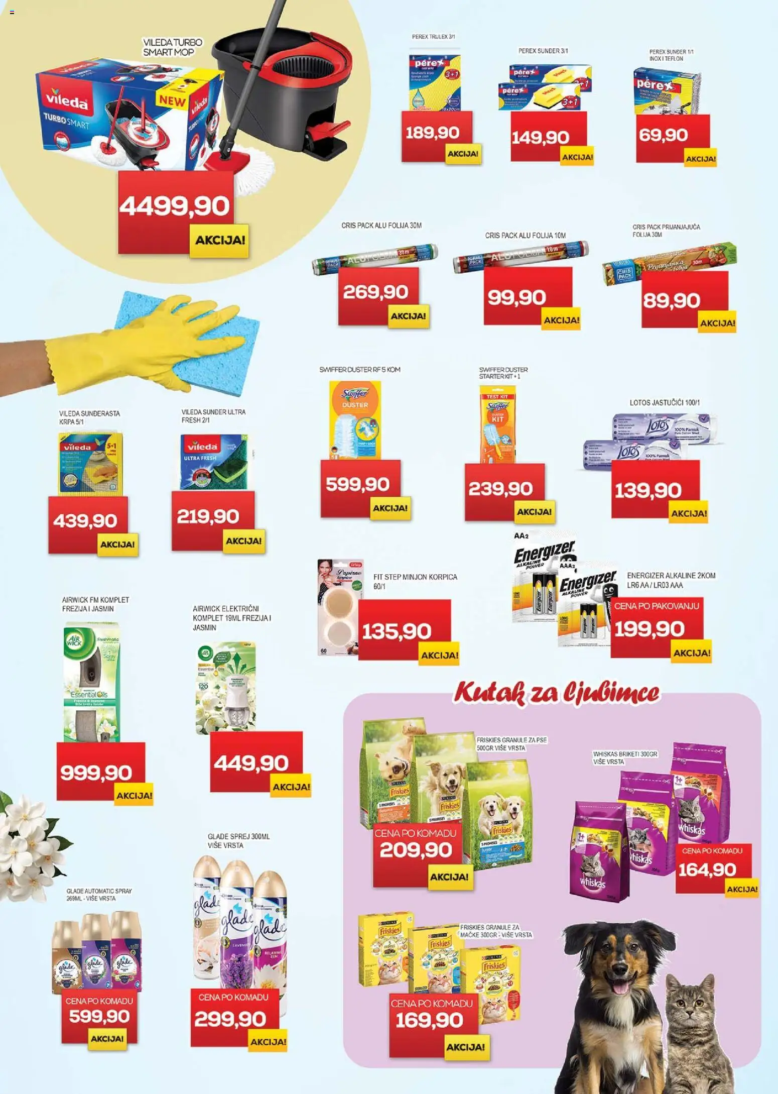 Medius katalog - važi od 27.01.2026 | Strana: 19 | Proizvode: Granule za pse, Vileda, Whiskas