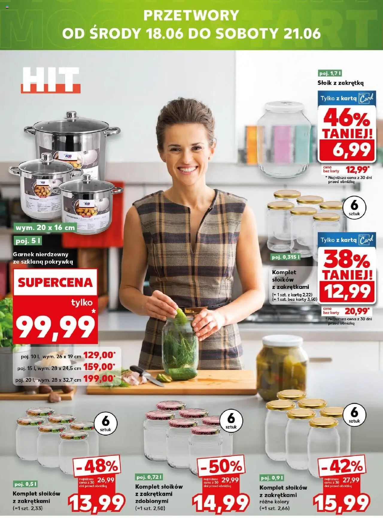 Kaufland gazetka - Mega okazje od 18.06.2025 | Strona: 12 | Produkty: Karta, Garnek