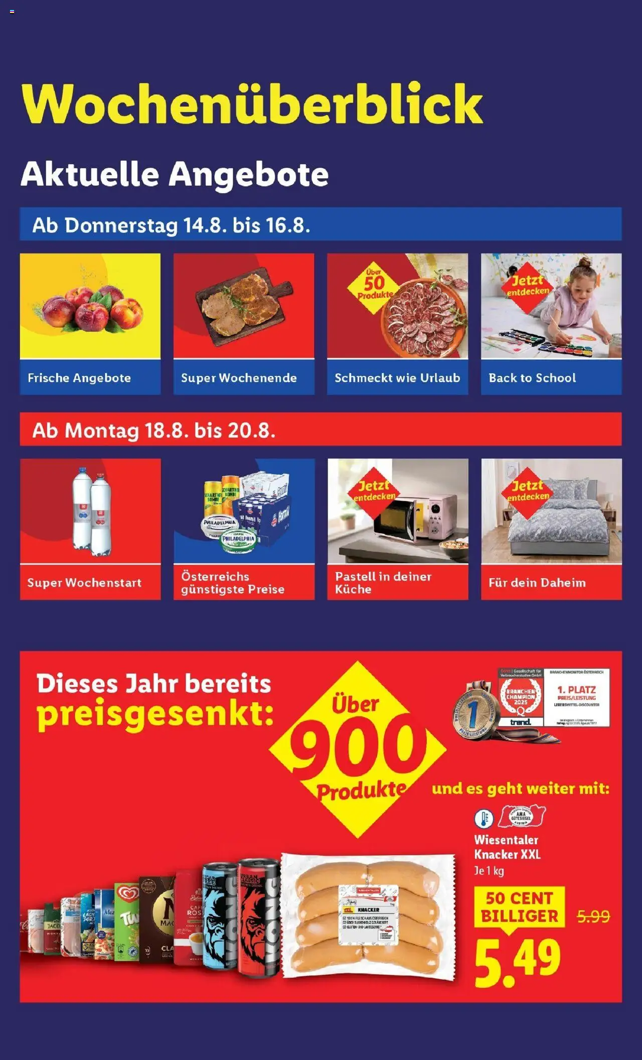 Lidl Flugblatt - Salzburg, Jenbach, Dornbirn gültig ab 14.08.2025 | Seite: 2