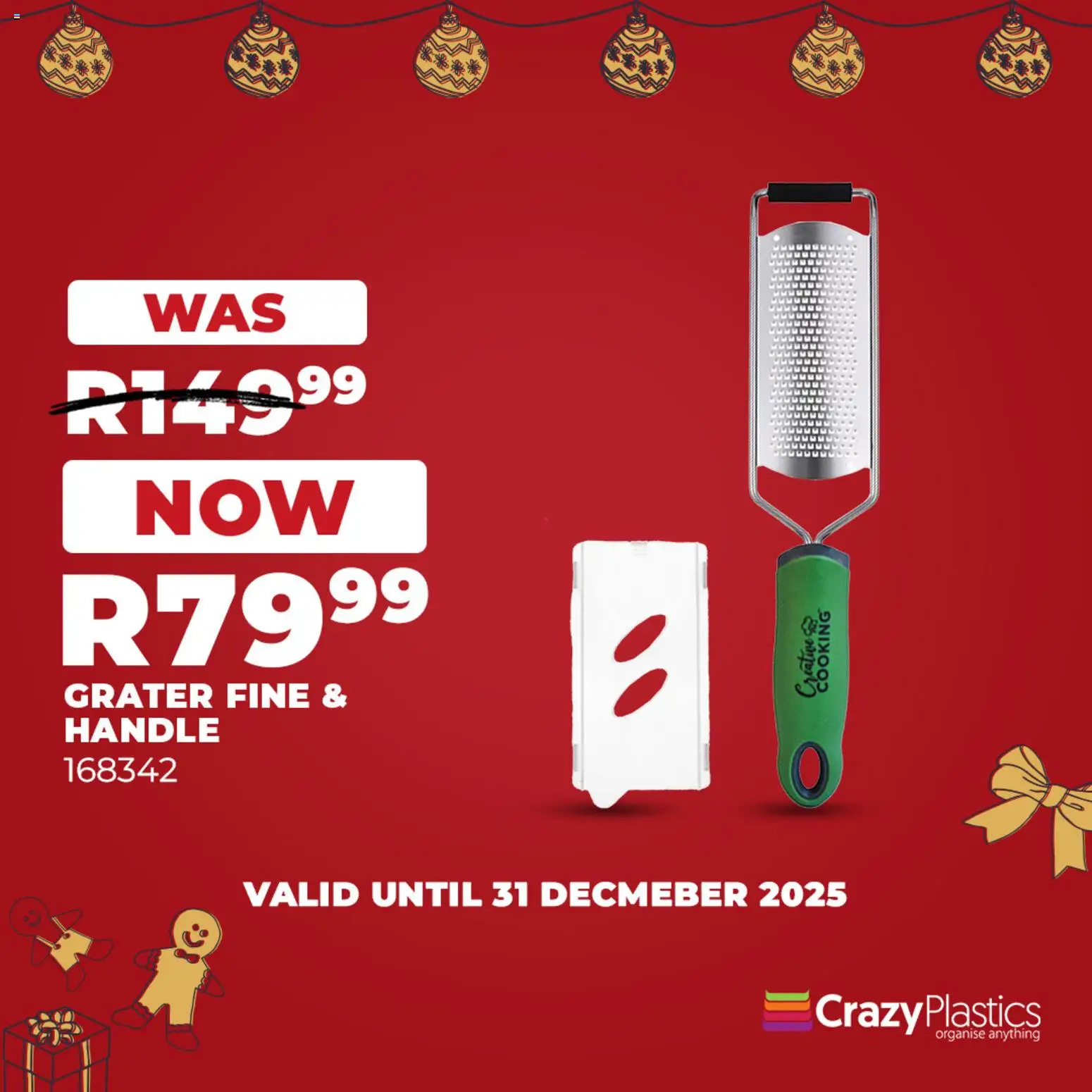New Crazy Plastics catalogue – valid from 04.12.2025 | Page: 4 | Products: Grater