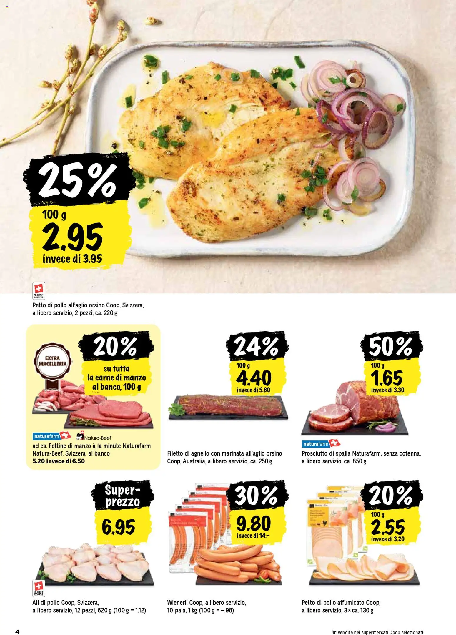 Coop - Una settimana di azioni – gültig ab 26.02.2026 | Seite: 4