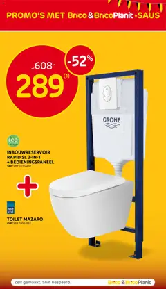 Brico Plan-it - Folder - Voorbeeld van een folder van Brico Plan-it, geldig van 15.10.2025 | Pagina: 16 | Producten: Saus, Toilet