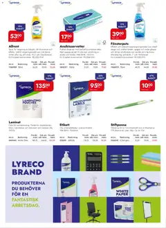 Lyreco erbjudanden - Förhandsvisning av reklamblad från butik Lyreco aktuell från 06.04.2026 | Sida: 5 | Produkter: Rengöringsmedel