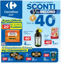 Anteprima del volantino Carrefour Iper - Carugate catalogo valido a partire dal 17.02.2026