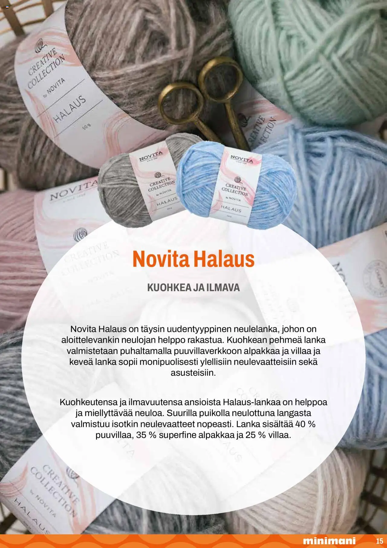 Minimani Novita – voimassa 01.09.2024 alkaen | Sivu: 15