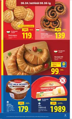 Lidl akciós ujság - amely érvényes a következő dátumtól: 31.07.2025 | Oldal: 39